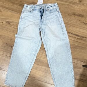 American Eagle Outfitters Light Wash Barrel Jean